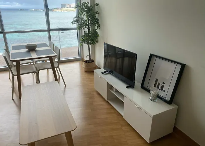 Apartament Acogedor Con Vistas Al Mar. A Coruña