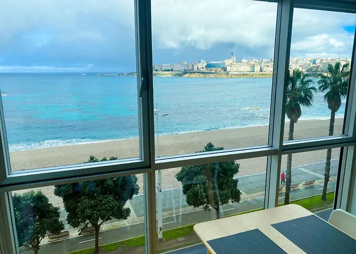 Apartament Acogedor Con Vistas Al Mar. A Coruña
