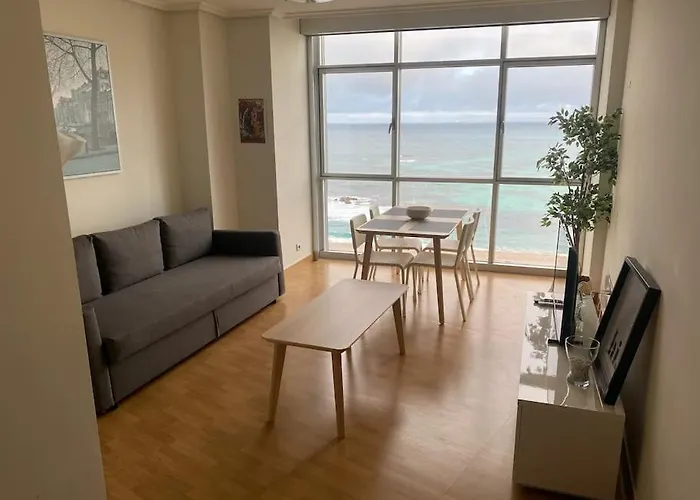 Apartament Acogedor Con Vistas Al Mar. A Coruña